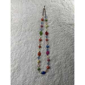 Chain Necklaces Neck Jewelry Beads Necklace About 30"‎ Gold Clasp Classic